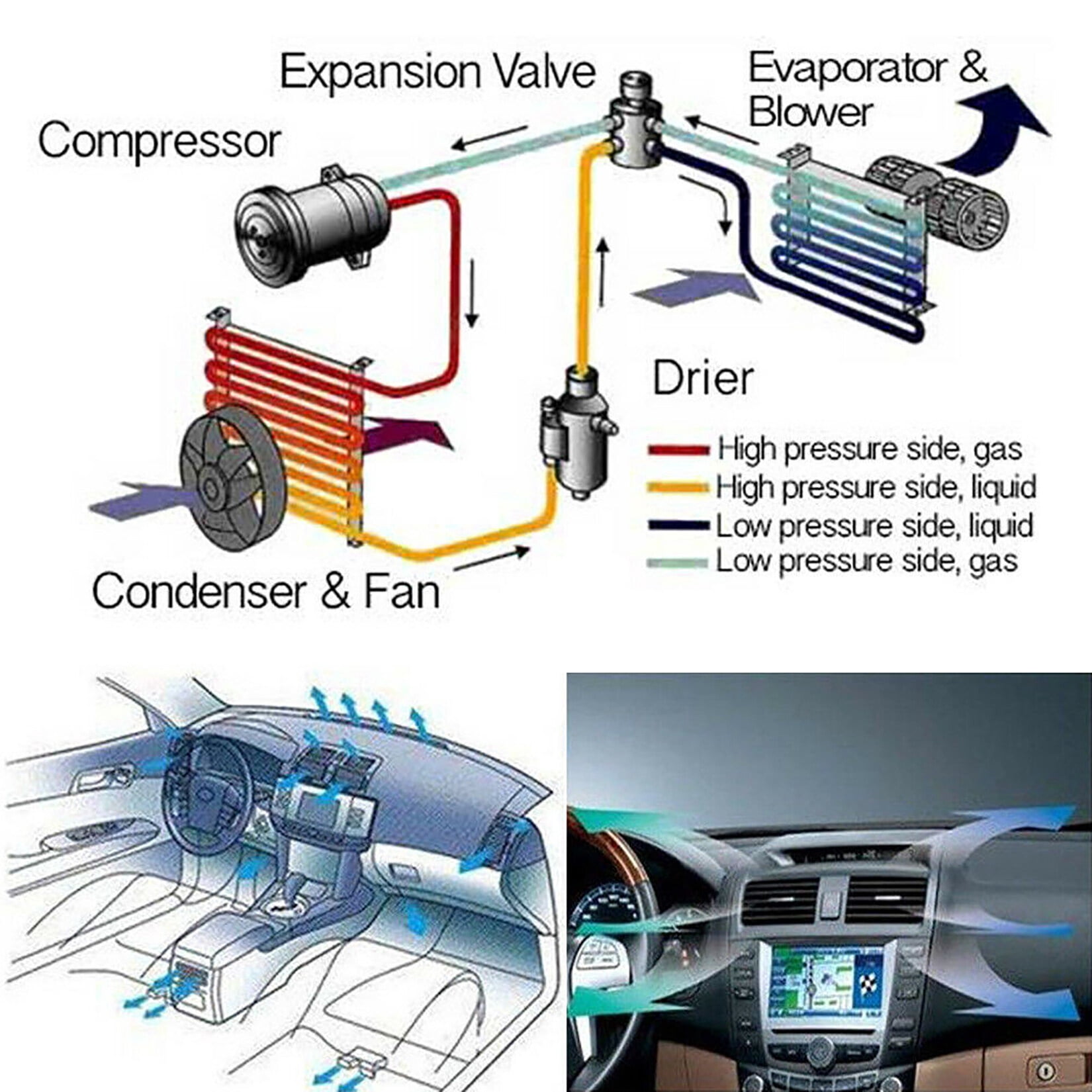 A/C AC Compressor CO 10886C 92600JA00A Replacement for 2007-2012 Nissan Altima, Nissan Sentra 2.5L