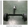 thumbnail image 3 of WRITWAA Outdoor Garden Cart Replacement Wheel with Large Load Capacity and Quiet Flexible Rotation, 3 of 8
