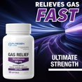 thumbnail image 4 of Puregen Labs Gas Relief Softgels with Simethicone 500 mg, Dye Free Formula, Fast Relief from Gas, Bloating & Pressure - 50 Softgels, 4 of 5