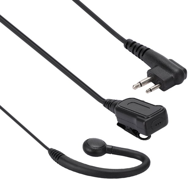 Auricular con gancho para la oreja cable más grueso Auricular de cabeza M micrófono remoto ergonómico para radio GP2000/GP2100