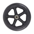 thumbnail image 1 of 2 Accesorios De Repuesto Para Rueda Delantera De Silla De Ruedas, Rodillos Negros De 6 Pulgadas, 1 of 8