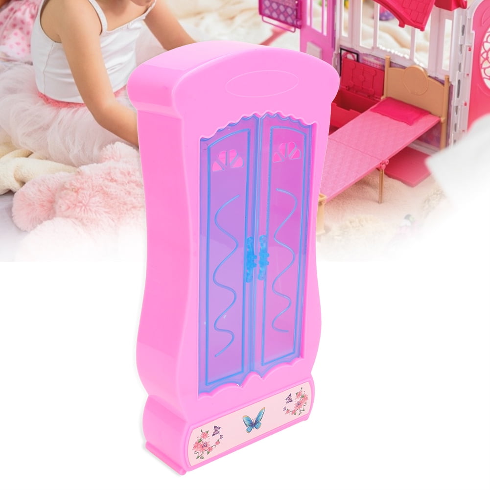 Mgaxyff Doll Storage Doll Wardrobe Closet Storage