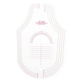 thumbnail image 4 of MLINS Clothing Proofing Ruler Collar Tracing Ruler Clothing Marking Ruler Patchwork Ruler, 4 of 8