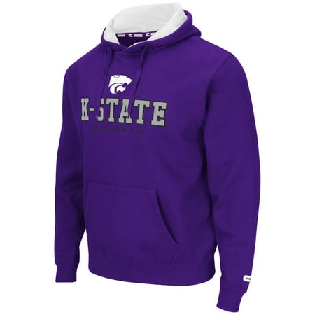 Kansas State Wildcats NCAA "Zone II" Pullover Hooded Men's Sweatshirt - Purple