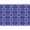 thumbnail image 1 of Ahgly Company Indoor Rectangle Patterned Light Slate Blue Area Rugs, 4' x 6', 1 of 6