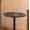 Black 136, variant on Adjustable Height Round Bar Table with Black Top and Metal Base, Space Saving Cocktail Table for Living Room, 24 Inch Diameter, MDF and Metal