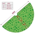 thumbnail image 3 of Yiaed St Patrick's Day Print Christmas Tree Skirt , Tree SkirtsTree Mat for Christmas Winter Holiday Indoor Decorations-48", 3 of 7