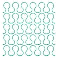 thumbnail image 1 of Miangastore Vegetable Clip Fixing Hoops Plastic For Garden Flower Supports 100Set 2x1.2x0.04in, 1 of 8