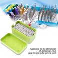 thumbnail image 4 of Autoclavable Box, Small Space Occupation Plastic  Sterilization Holder 40 Holes  For  Burs, 4 of 8