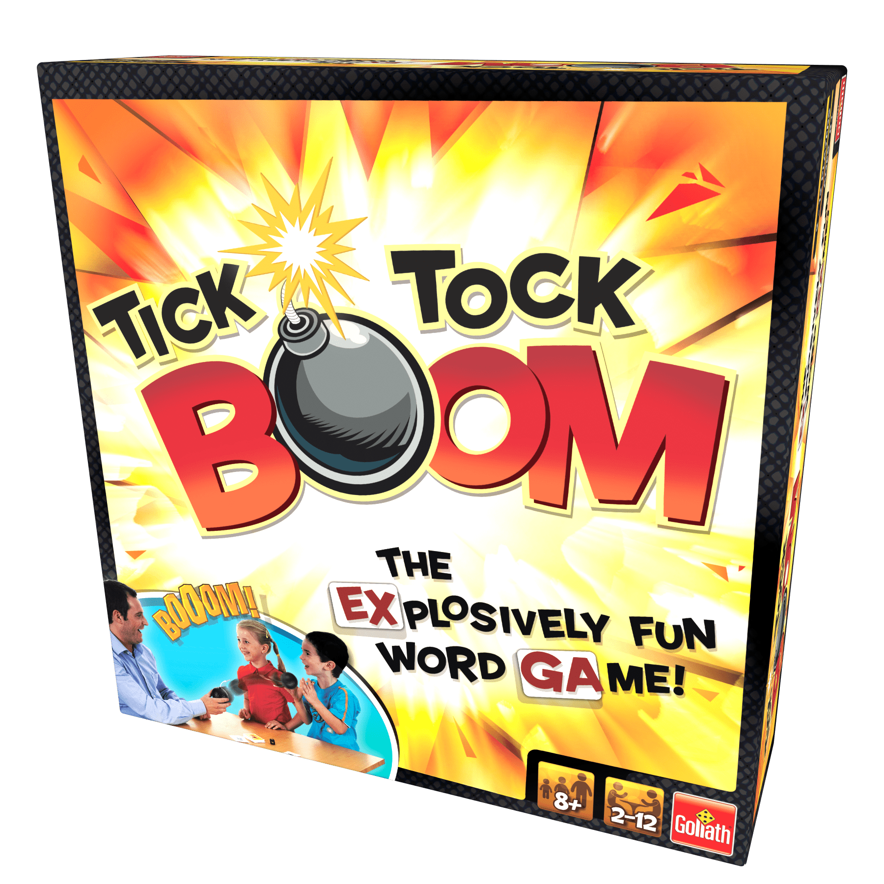 Goliath Games Tick Tock Boom Kids Game for Ages 8 and Up