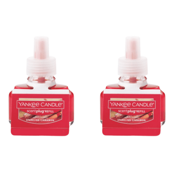 Yankee Candle ScentPlug Refill, Sparkling Cinnamon 2 Pack