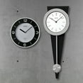 thumbnail image 2 of Seiko "Zing" Most Modern Art Clock w/ Pendulum, Modern Analog Quartz QXC111SLH, 2 of 5