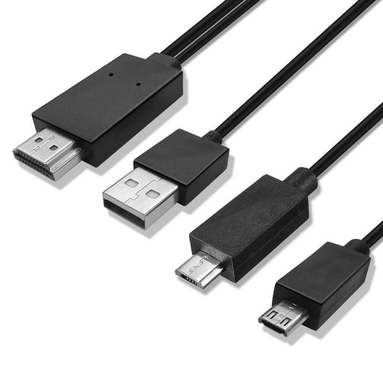 HDMI to Micro USB Cable, 1.5M/ 5ft Micro USB to Hdmi Cable