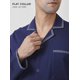 thumbnail image 2 of Conjunto de pijama largo con botones para hombre, 100 % algodón, 2 of 7