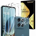 thumbnail image 1 of ccwonima (3+2 Pack) Designed for Motorola Moto G 5G 2026 & Moto G Play (2026) Tempered Glass Screen Protector + Camera Lens Protector,[3D Touch][Bubble-Free][Anti-Scratch], 1 of 1