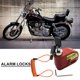 thumbnail image 5 of Juego de candados de disco con alarma de 110 DB con llaves de cable recordatorio para motocicletas/bicicletas/scooter, 5 of 8