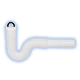 thumbnail image 1 of Trampa de hule universal con tubo de 15 cm, con espiga y tuerca. Para lavabo o fregadero, 1 of 4