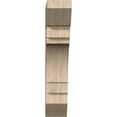 thumbnail image 2 of Ekena Millwork 5 1/2"W x 24"D x 28"H Merced Slat Smooth Bracket, Douglas Fir, 2 of 4
