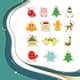 thumbnail image 3 of Bewildely 14 unidades/juego de moldes para galletas, fiesta de Navidad, bricolaje, moldes para forma a galletas, moldeadores de Chocolate para hornear Herramientas y accesorios para hornear Bewildely HA008669-00, 3 of 6