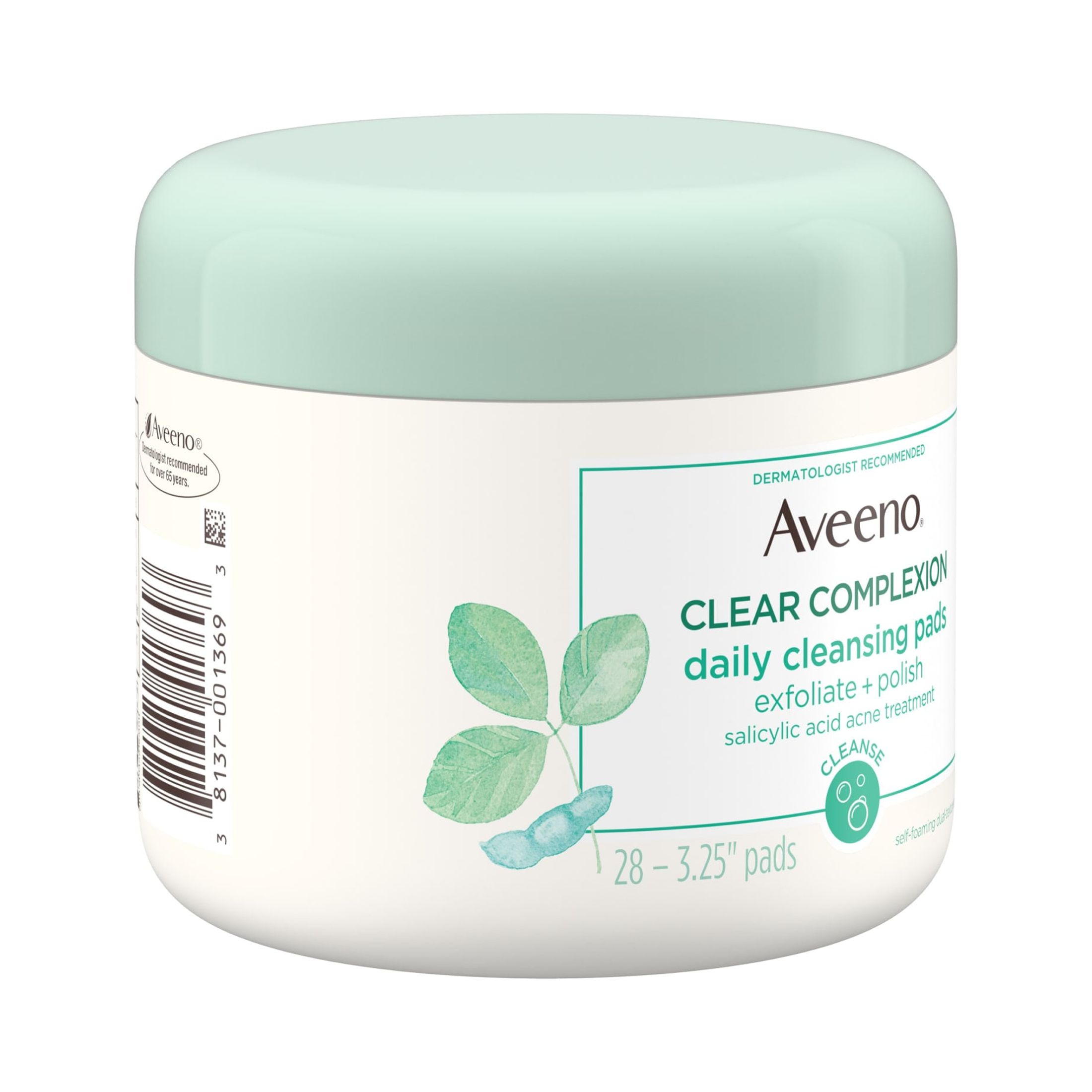 Aveeno Clear Complexion Acne Cleansing Pads, Salicylic Acid, 28 ct - image 3 of 8