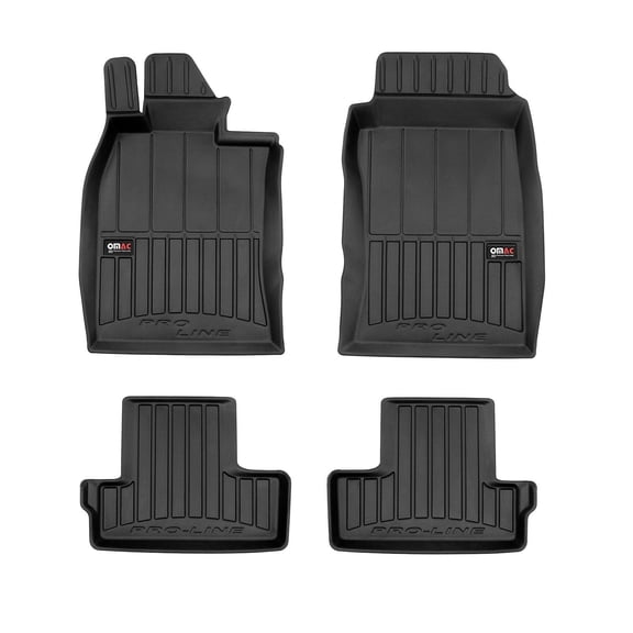 OMAC Premium Floor Mats for Mini Cooper One R50 R52 R53 2002-2008 All-Weather 4x