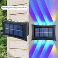 thumbnail image 6 of SPOORYYO 2-Pack Solar Garden & Landscape Spotlights, Outdoor LED Lighting with White/Warm/Color Changing Modes, Waterproof Wireless Solar Powered Lights for Yard, Walkway, IP65, Auto On/Off, 6 of 6