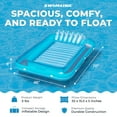 thumbnail image 4 of Swimline Original Suntan Tub Relaxing Outdoor Cushioned Water Lounge Float, Blue, 4 of 8