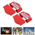 thumbnail image 4 of Bloqueo de válvula plástico de ingeniería ABS Cerraduras de válvula de seguridad industrial Resistencia a altas temperaturas para energía eléctrica para productos químicos, 4 of 8