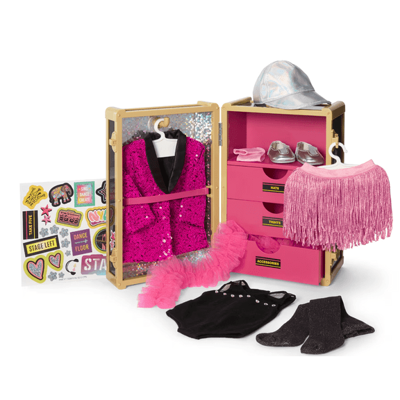 American Girl Kavi Sharma Backstage Trunk for 18 inch Dolls