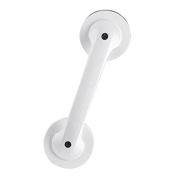 Baluue Shower Door Handle Shower Handle White Plastic 1Set