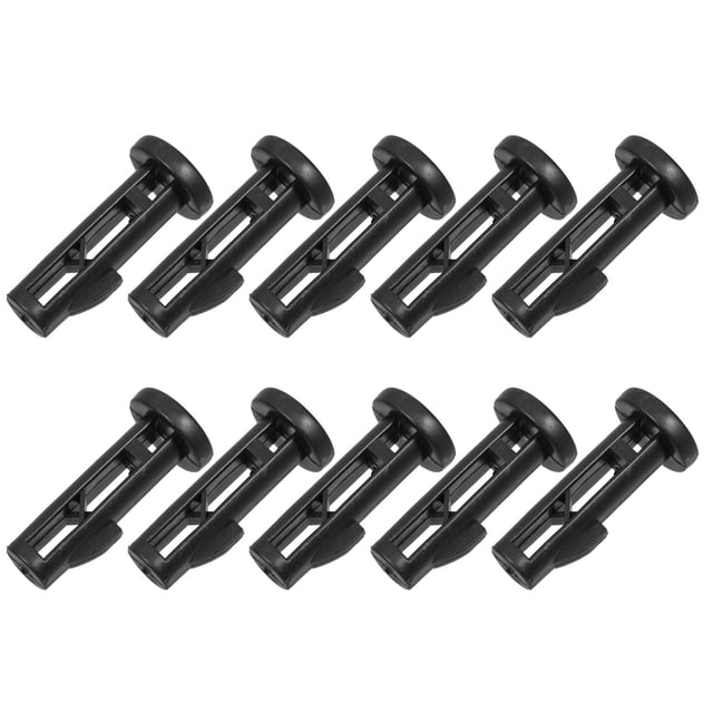 unbranded 10Ud Cierre Universal Para De Cubo De Basura Con En Plástico Negro