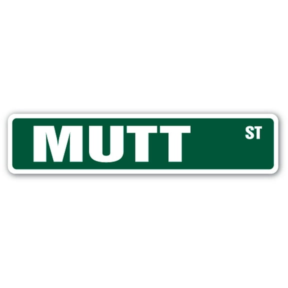 Mutt Street [3 Pack] of Vinyl Decal Stickers |for Laptop Car