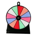 thumbnail image 2 of perfeclan Color Rotating Wheel Drinking Game for Adults Acrylic Reusable Roulette Wheel Fortune Wheel for Club Shops Gatherings Show, 2 of 9