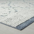 thumbnail image 5 of Transitional 2x8 Area Rug (2'3'' x 7'3'') Floral Blue, Cream Indoor Runner Easy to Clean, 5 of 8