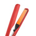 thumbnail image 3 of Almost Famous Digital 2inONE Twist Flat Iron/ Hair Straightener Rose Gold Titanium Plates -Red, 3 of 4