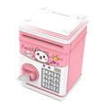 thumbnail image 2 of Kids Saving Bank Pink Cute 2 Opening Ports Music Playing High Safety Electric Password Saving Box Toy, 2 of 8