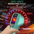 thumbnail image 4 of Professional Thermal Imaging Camera, -20~550 High Resolution Infrared Thermal Imager ,Easy to Use, 4 of 5