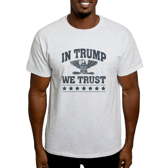 CafePress - In Trump We Trust Light T Shirt - Men's Classic Graphic T-Shirt