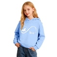 thumbnail image 3 of WOYY Big Girls Horse Print Hoodie Cozy Casual Hooded Sweatshirt, Sizes 11-12, 3 of 3