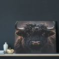 thumbnail image 3 of Logiee Majestic Black Yak Print Canvas Wall Art ,Art Poster,Canvas Decorative Picture,Decor Wall Pictures for Living Room Bedroom Bathroom,Ready to Hang, 3 of 6