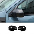 thumbnail image 2 of For 2022 2023 Rear View Mirror Outside Housing Door Side Rearview Mirror Cover Cap Trim (ABS Carbon Fiber), 2 of 5
