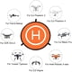 thumbnail image 3 of Almohadilla de aterrizaje para drones Ormromra LKX-0608 impermeable universal, 3 of 4