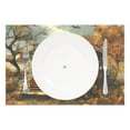 thumbnail image 2 of Ryvnso Placemats Set of 4 House on Truck Dining Mats Heat-Resistant Non-Slip Washable Table Mat, 2 of 8