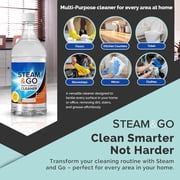 STEAM AND GO Multipurpose Cleaner and Stain Remover, All Purpose Cleaner, Orange Scent, 32 fl oz
