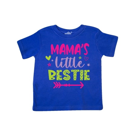 

Inktastic Mama s Little Bestie with Arrow and Hearts in Pink Gift Toddler Boy or Toddler Girl T-Shirt