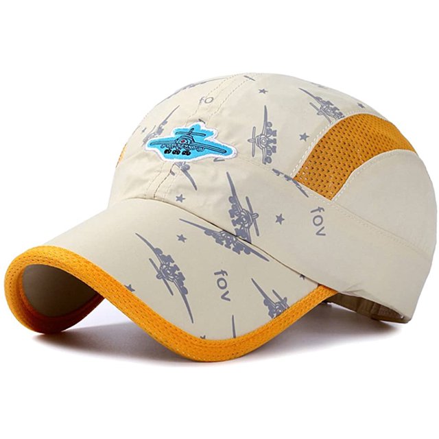 Sombrero de sol ligero de secado rápido para niños Gorras de protección UV de malla ventilada JFHHH pequeña
