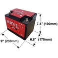 thumbnail image 6 of Ionic Lithium 12V S9 | 1400 CA | LiFePO4 Marine Starter Battery + Bluetooth, 6 of 6