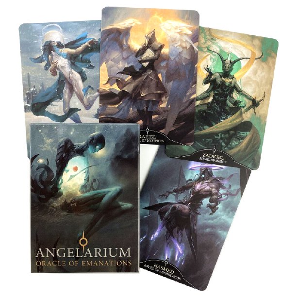 Murros de Lord Ganesha Oracle Deck juego de cartas de mesa, tablero de adivinación del destino mágico, cartas de Tarot qym unisex