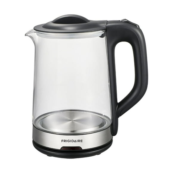 Frigidaire Cordless Glass Kettle, 1.7 Liter Capacity, Stainless Steel