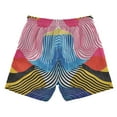 thumbnail image 7 of FORMRS Boys Swim Trunks Quick Dry Mesh Liner Boardshorts Sizes XS-XL, Stripes Pattern, 7 of 7